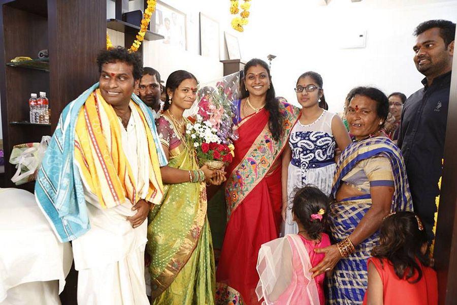 Jabardasth Team at Racha Ravi House Warming Celebrations Photos