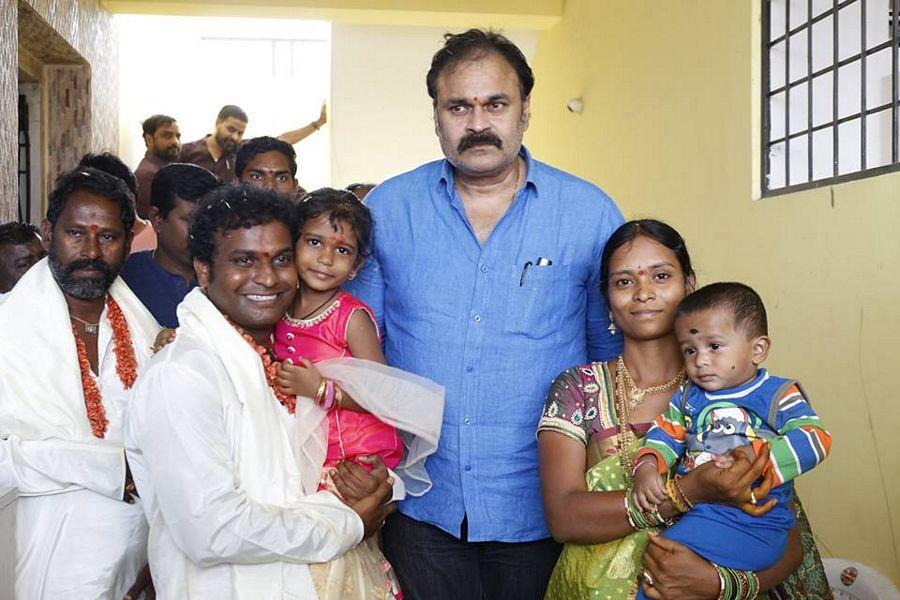 Jabardasth Team at Racha Ravi House Warming Celebrations Photos