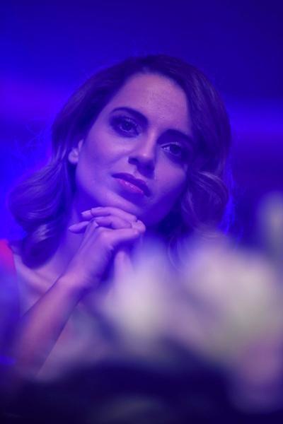 Kangana Ranaut Stills At Reeboks first Fit To Fight Awards 2016
