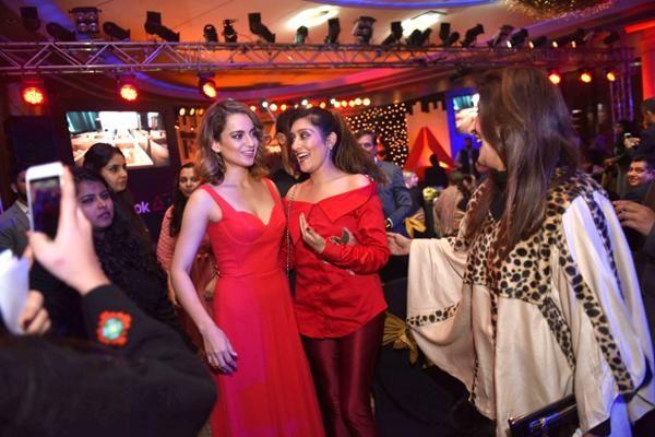 Kangana Ranaut Stills At Reeboks first Fit To Fight Awards 2016