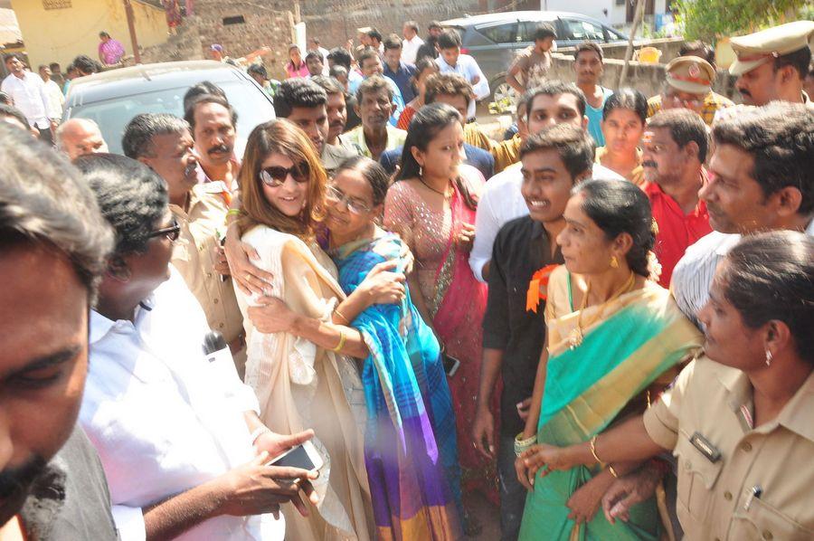 Laxmi Manchu & Suma Kanakala Stills at Jesus Old Age Home Launch