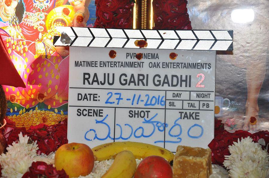 Nagarjuna Raju Gari Gadhi 2 Movie Opening Stills