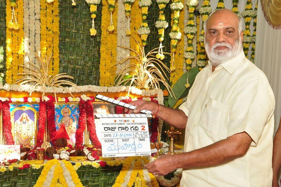 Nagarjuna Raju Gari Gadhi 2 Movie Opening Stills