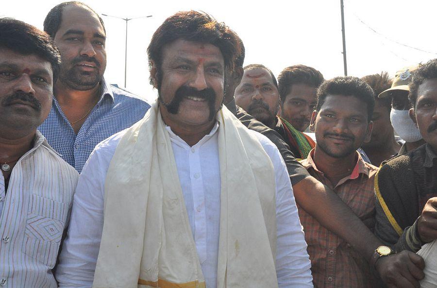 Nandamuri Balakrishna at NTR Statue Karimnagar Photos