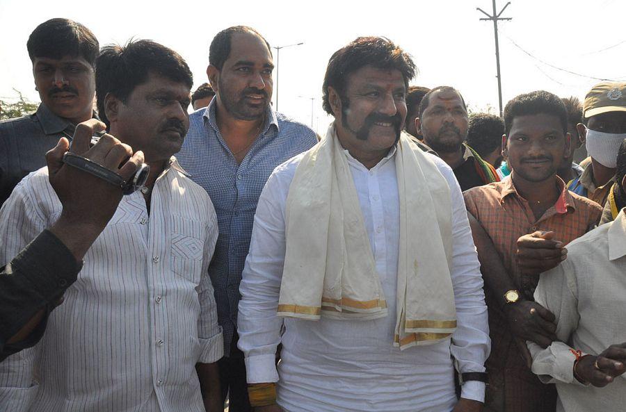 Nandamuri Balakrishna at NTR Statue Karimnagar Photos