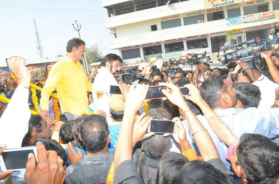 Nandamuri Balakrishna at NTR Statue Karimnagar Photos