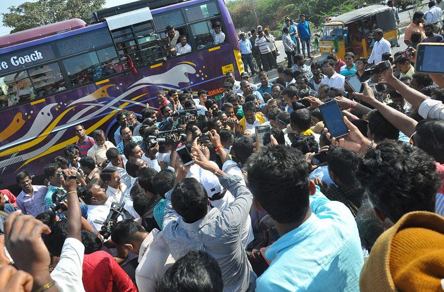 Nandamuri Balakrishna at NTR Statue Karimnagar Photos