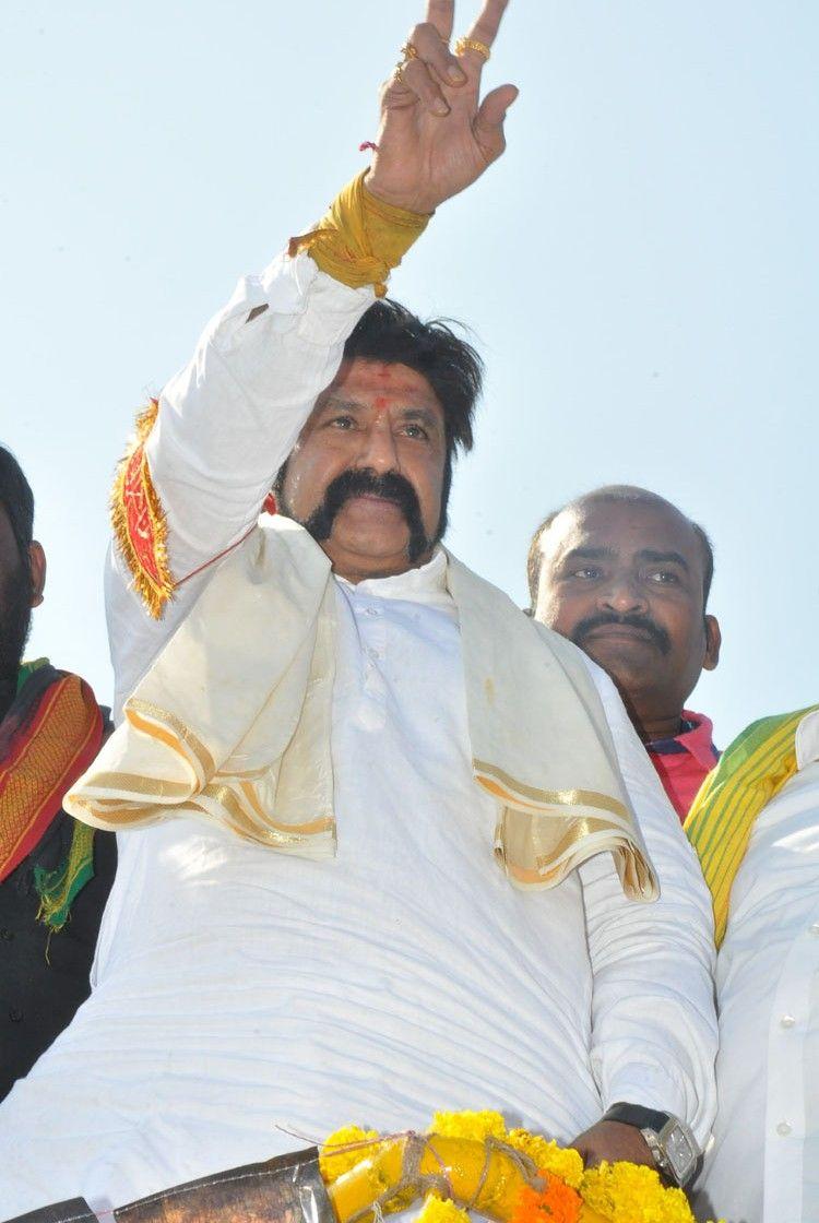 Nandamuri Balakrishna at NTR Statue Karimnagar Photos