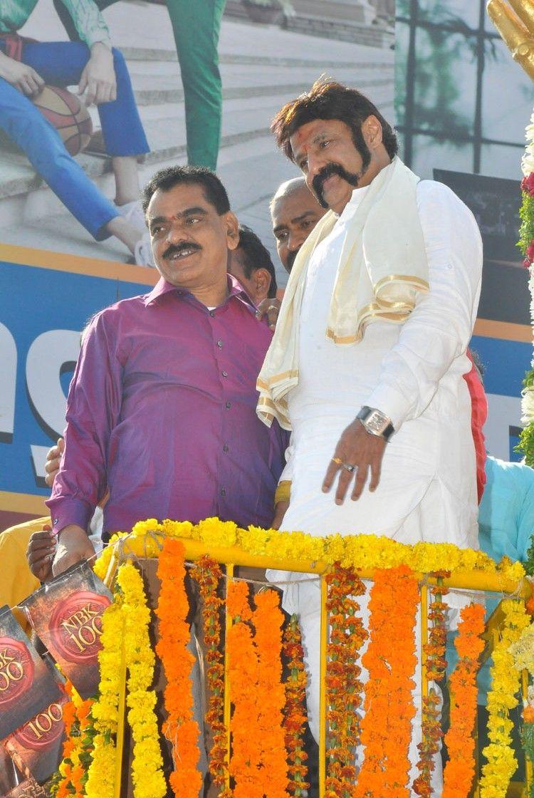 Nandamuri Balakrishna at NTR Statue Karimnagar Photos