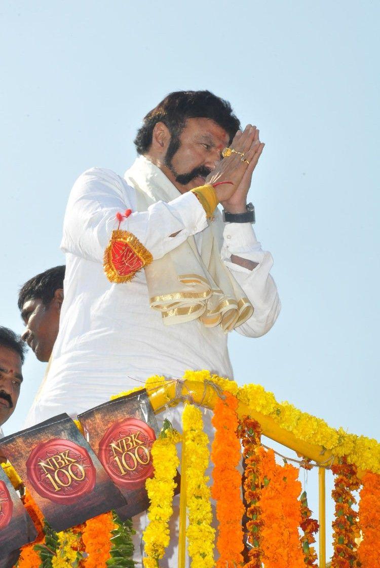 Nandamuri Balakrishna at NTR Statue Karimnagar Photos