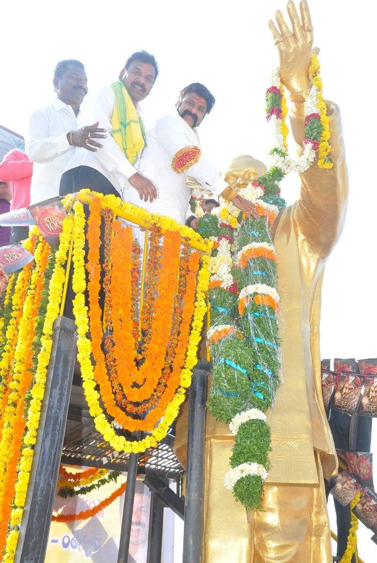 Nandamuri Balakrishna at NTR Statue Karimnagar Photos