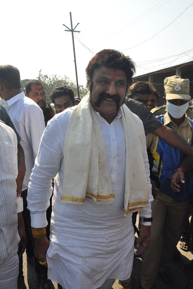 Nandamuri Balakrishna at NTR Statue Karimnagar Photos