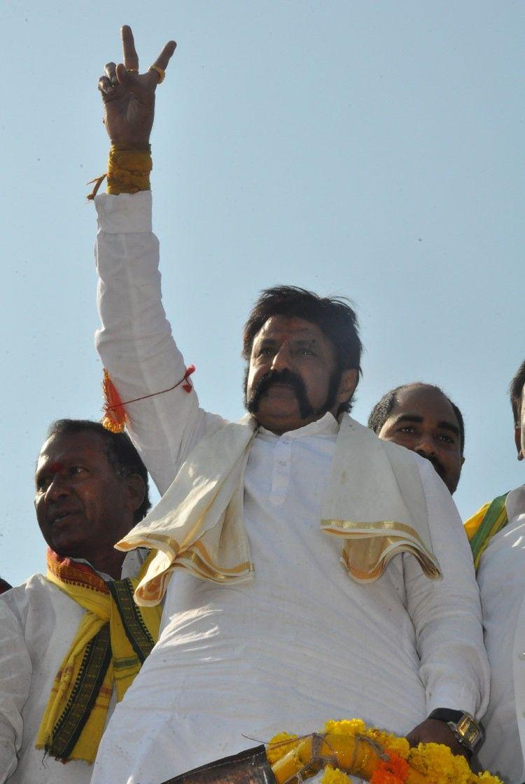 Nandamuri Balakrishna at NTR Statue Karimnagar Photos