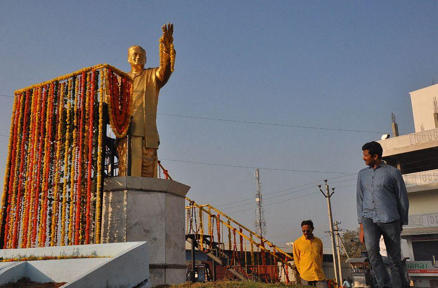 Nandamuri Balakrishna at NTR Statue Karimnagar Photos