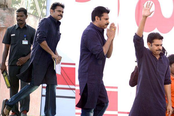 Pawan Kalyan Jana Sena Public Meeting at Anantapur Photos