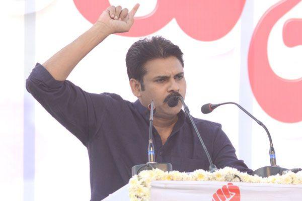 Pawan Kalyan Jana Sena Public Meeting at Anantapur Photos