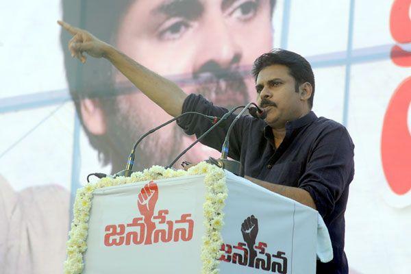 Pawan Kalyan Jana Sena Public Meeting at Anantapur Photos