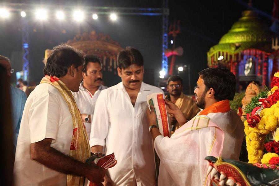 Power Star Pawan Kalyan at Koti Deepothsavam Photos