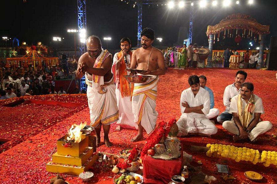 Power Star Pawan Kalyan at Koti Deepothsavam Photos