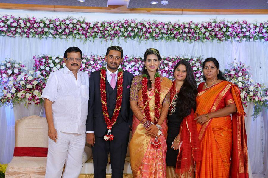 Producer Sakamuri Mallikarjuna Rao Daughter Marriage Reception Photos