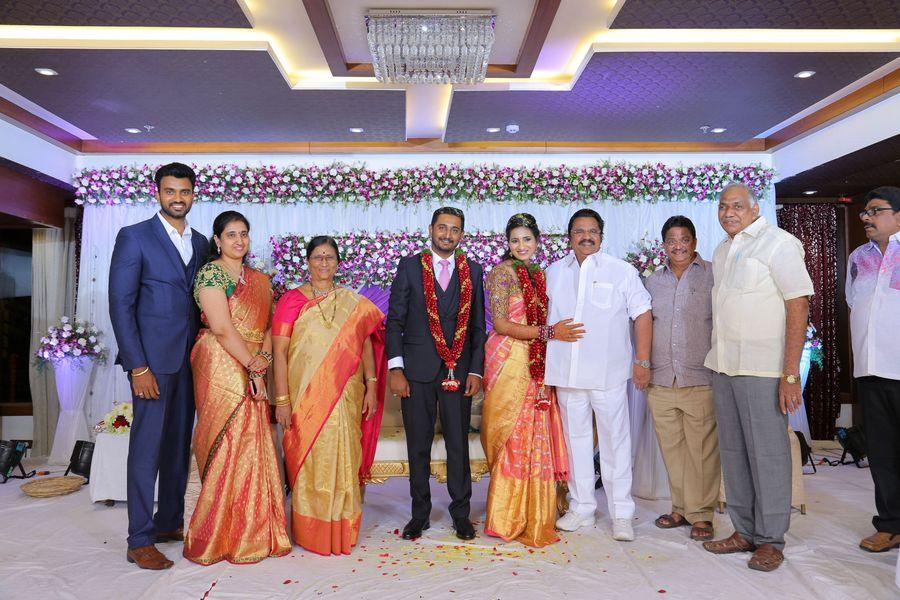 Producer Sakamuri Mallikarjuna Rao Daughter Marriage Reception Photos