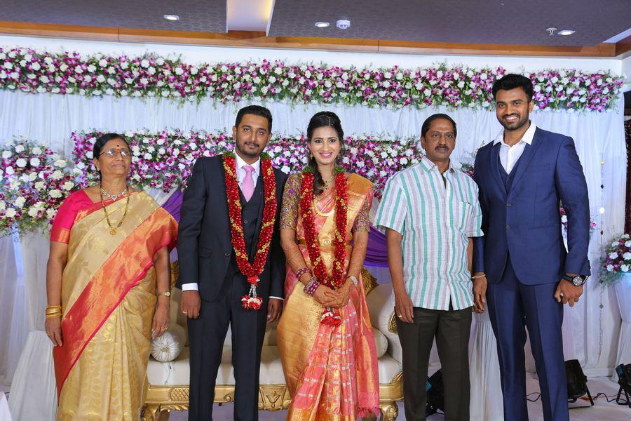 Producer Sakamuri Mallikarjuna Rao Daughter Marriage Reception Photos