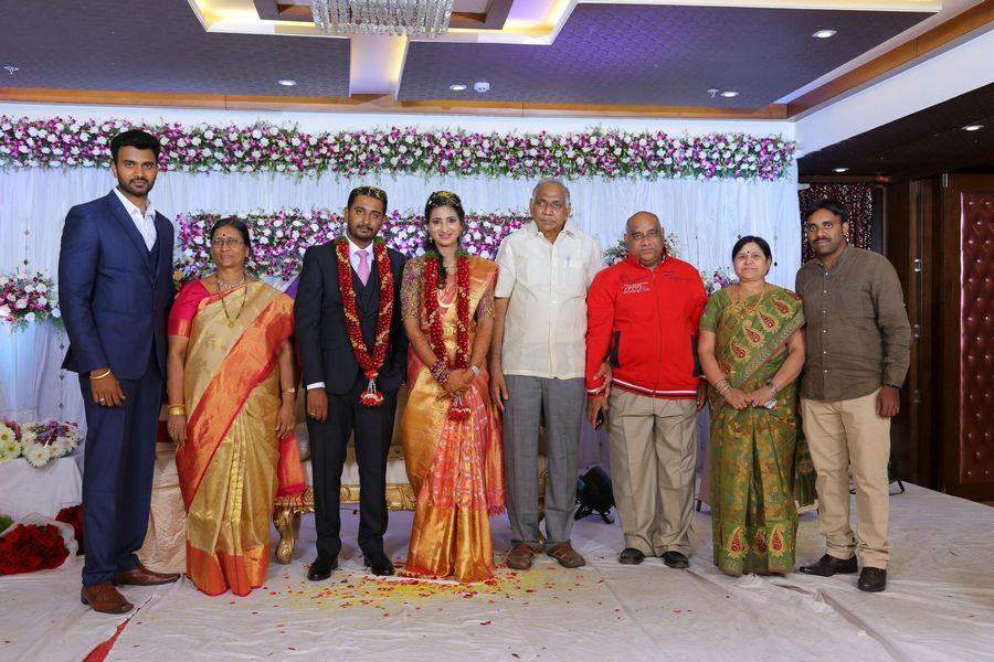 Producer Sakamuri Mallikarjuna Rao Daughter Marriage Reception Photos