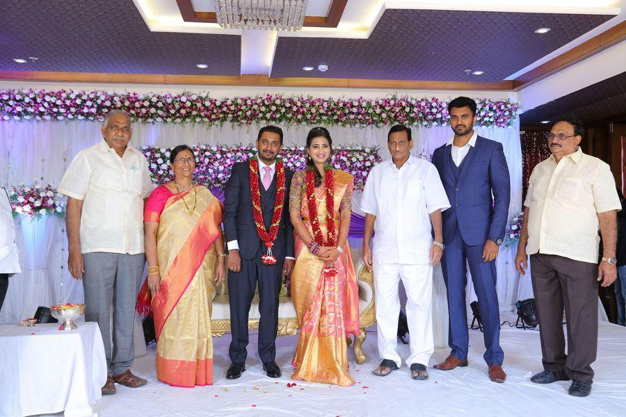 Producer Sakamuri Mallikarjuna Rao Daughter Marriage Reception Photos