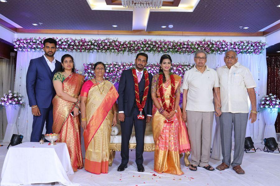 Producer Sakamuri Mallikarjuna Rao Daughter Marriage Reception Photos