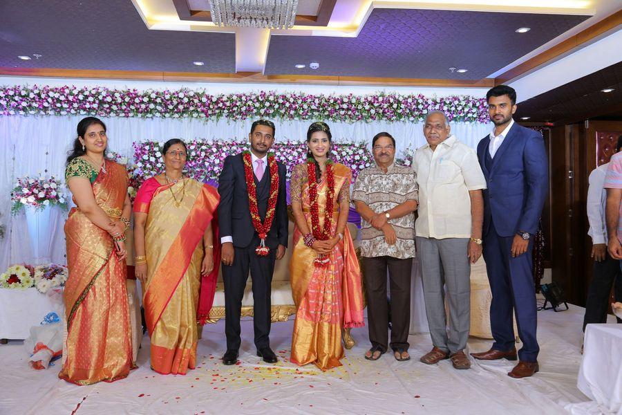 Producer Sakamuri Mallikarjuna Rao Daughter Marriage Reception Photos