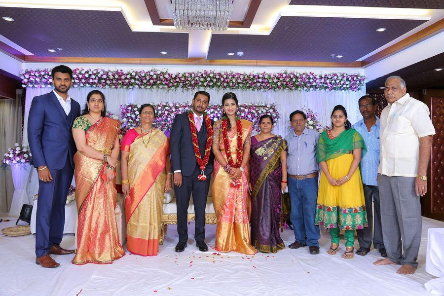 Producer Sakamuri Mallikarjuna Rao Daughter Marriage Reception Photos