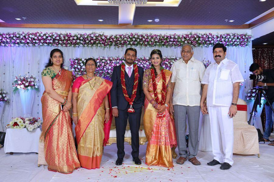 Producer Sakamuri Mallikarjuna Rao Daughter Marriage Reception Photos