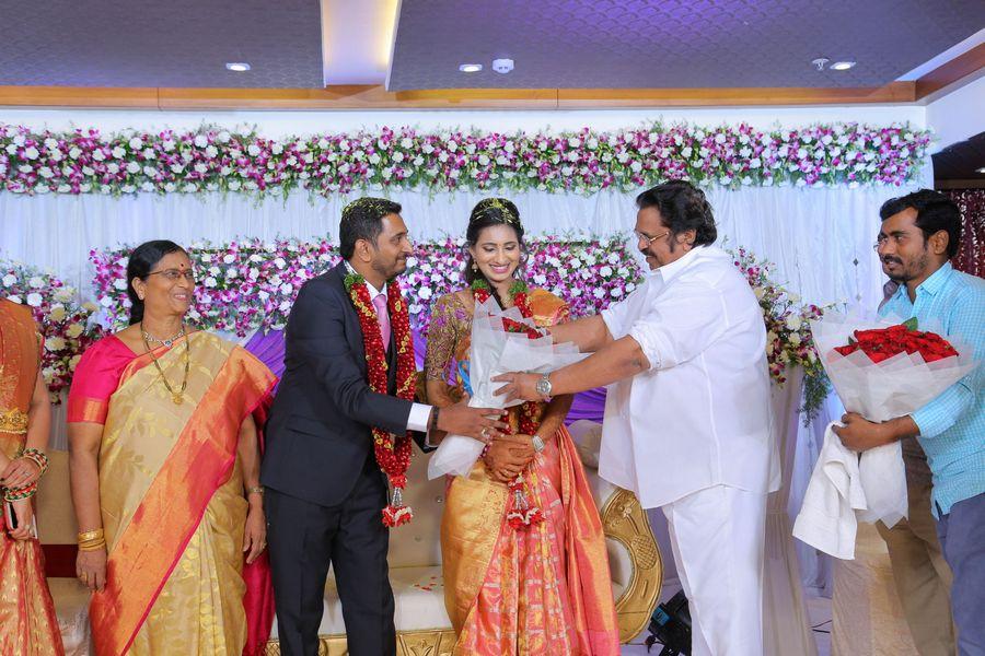 Producer Sakamuri Mallikarjuna Rao Daughter Marriage Reception Photos