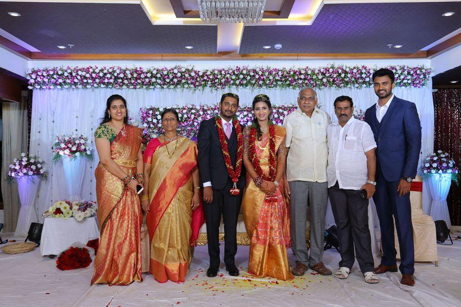 Producer Sakamuri Mallikarjuna Rao Daughter Marriage Reception Photos