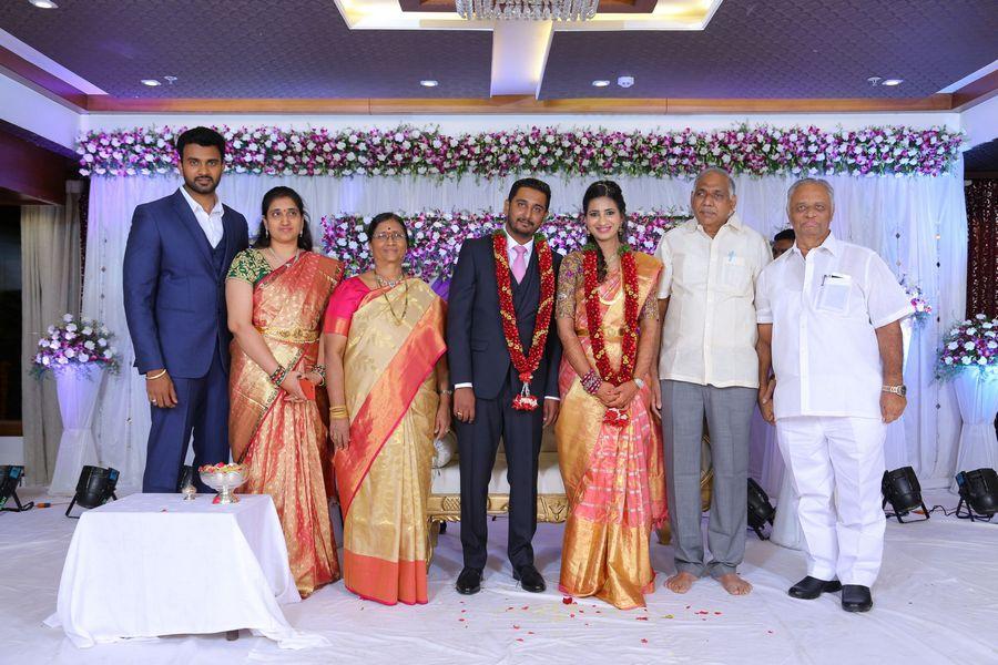 Producer Sakamuri Mallikarjuna Rao Daughter Marriage Reception Photos