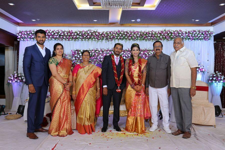 Producer Sakamuri Mallikarjuna Rao Daughter Marriage Reception Photos