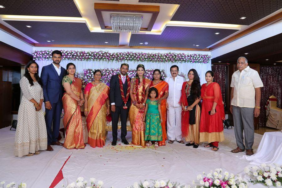 Producer Sakamuri Mallikarjuna Rao Daughter Marriage Reception Photos