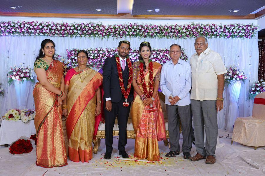 Producer Sakamuri Mallikarjuna Rao Daughter Marriage Reception Photos