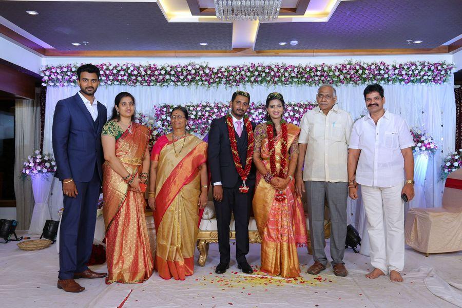 Producer Sakamuri Mallikarjuna Rao Daughter Marriage Reception Photos