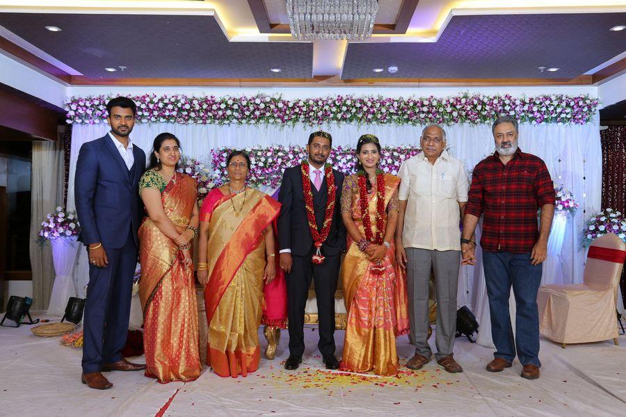 Producer Sakamuri Mallikarjuna Rao Daughter Marriage Reception Photos