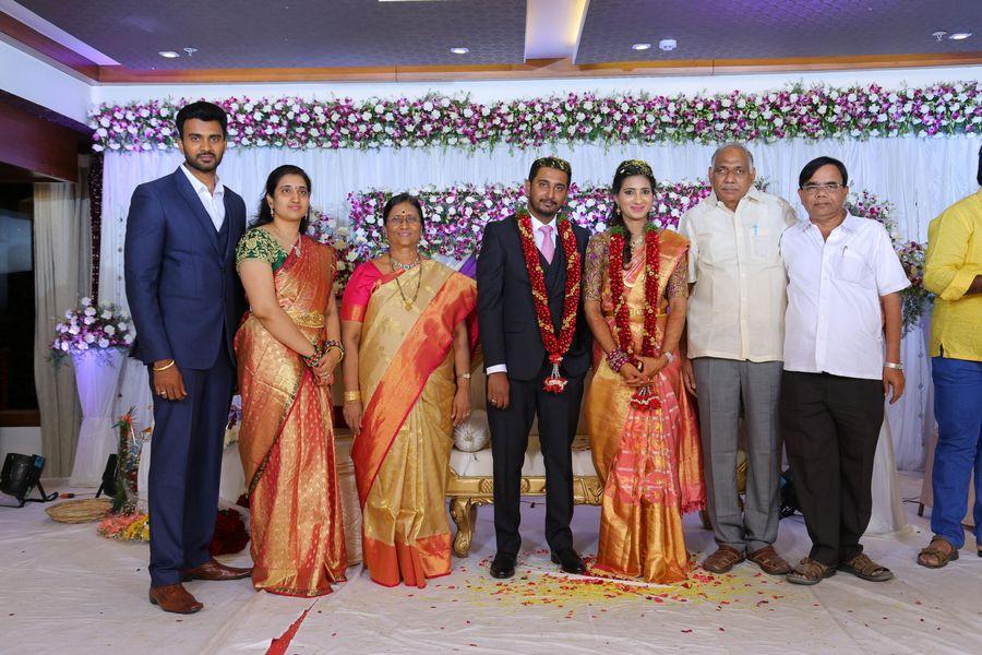 Producer Sakamuri Mallikarjuna Rao Daughter Marriage Reception Photos