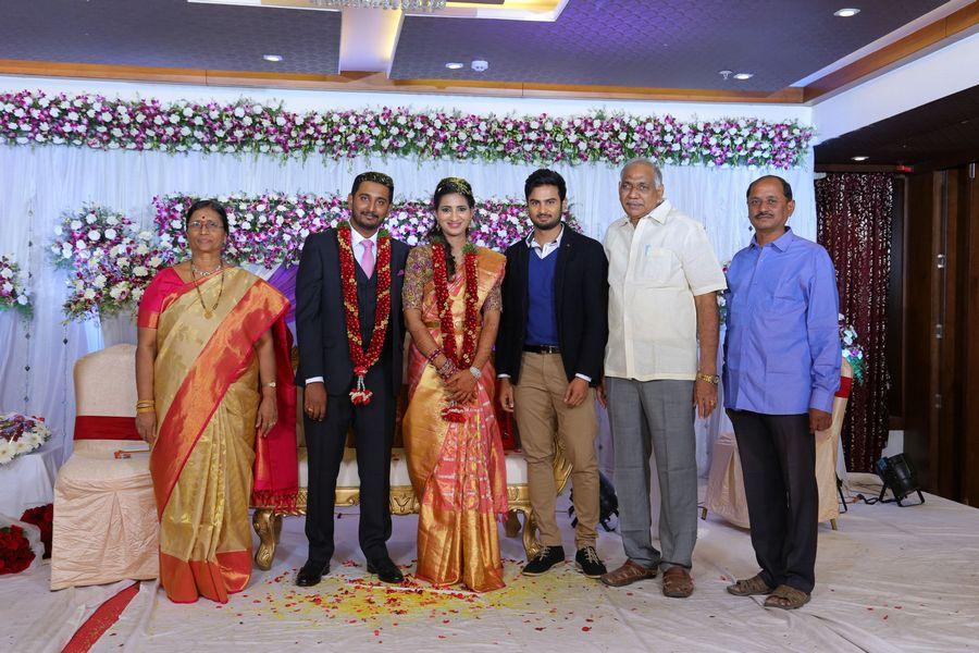 Producer Sakamuri Mallikarjuna Rao Daughter Marriage Reception Photos