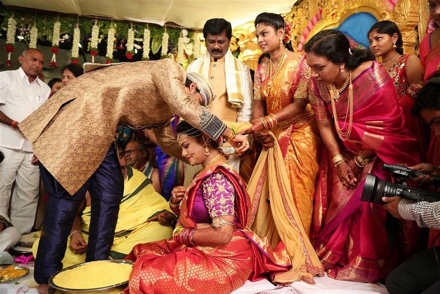 Raghavendra Reddy Daughter Meghana Wedding Photos