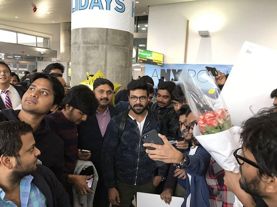 Ram Charan At Dhruva US Premieres Photos