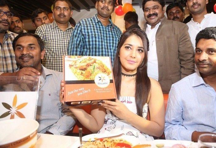 Rashi Khanna Launches Biryani Restaurant Photos