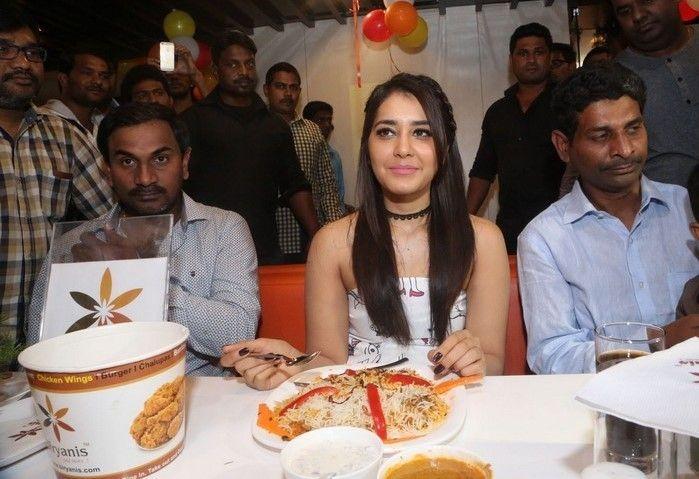 Rashi Khanna Launches Biryani Restaurant Photos