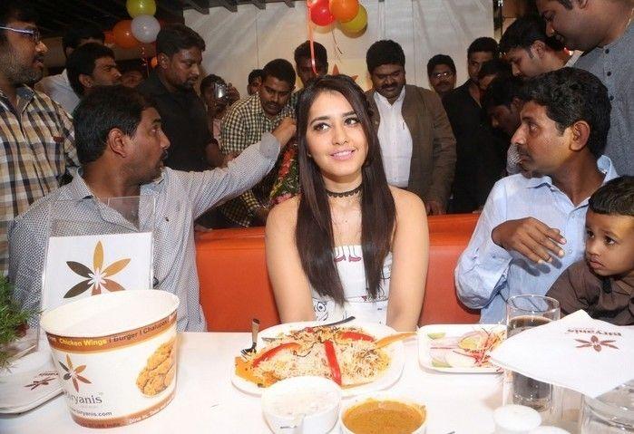 Rashi Khanna Launches Biryani Restaurant Photos