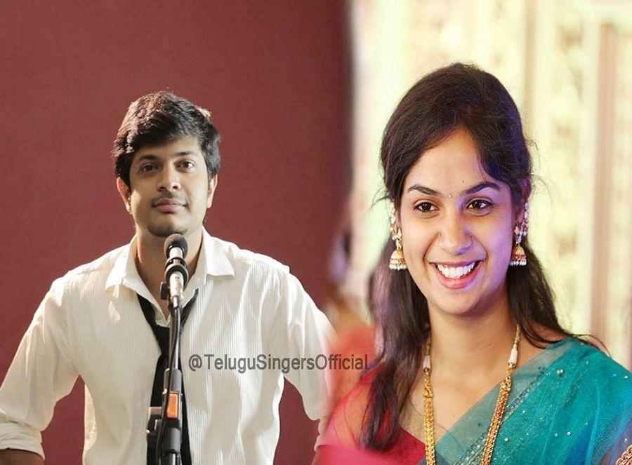 Singer Anudeep Dev & Ravali Engagement Photos