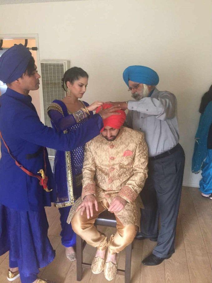 Sunny Leone's Brother Sandeepo Vohra Wedding Photos