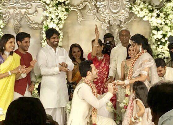 UNSEENED Highlights Photos of Akhil Akkineni Engagement